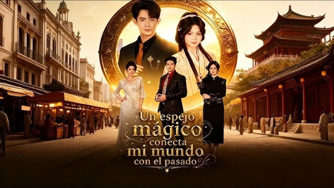 un espejo magico conecta mi mundo con el pasado