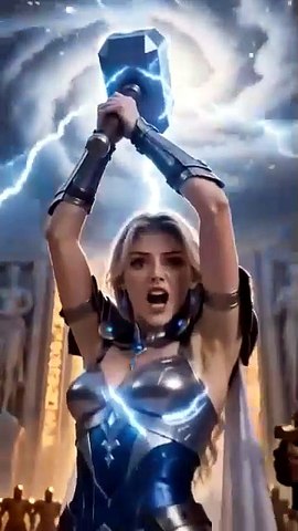 Don't mess with her the thunder goddess