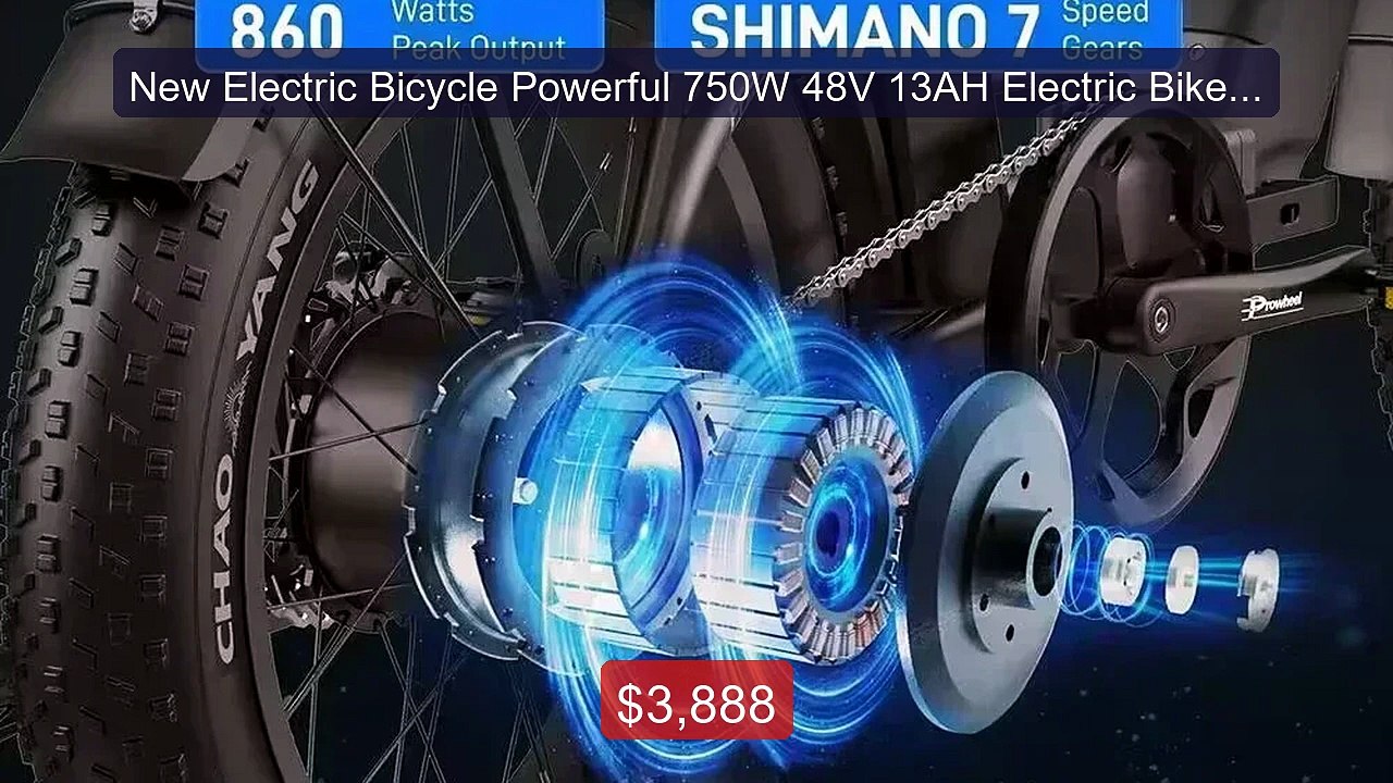New Electric Bicycle Powerful 750W 48V 13AH Electric Bike Adu... -- Amazing Value 2026 | Must Have!
