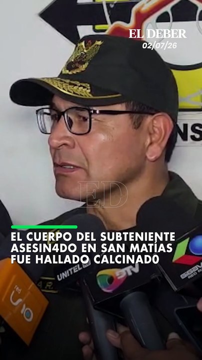 El cuerpo del subteniente asesin4dO en San Matías fue hallado calcinad0