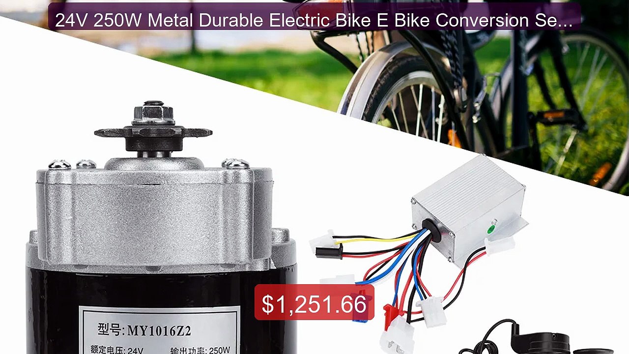 24V 250W Metal Durable Electric Bike E Bike Conversion Set Acc... -- Hot Deal 2026 | Limited Offer!
