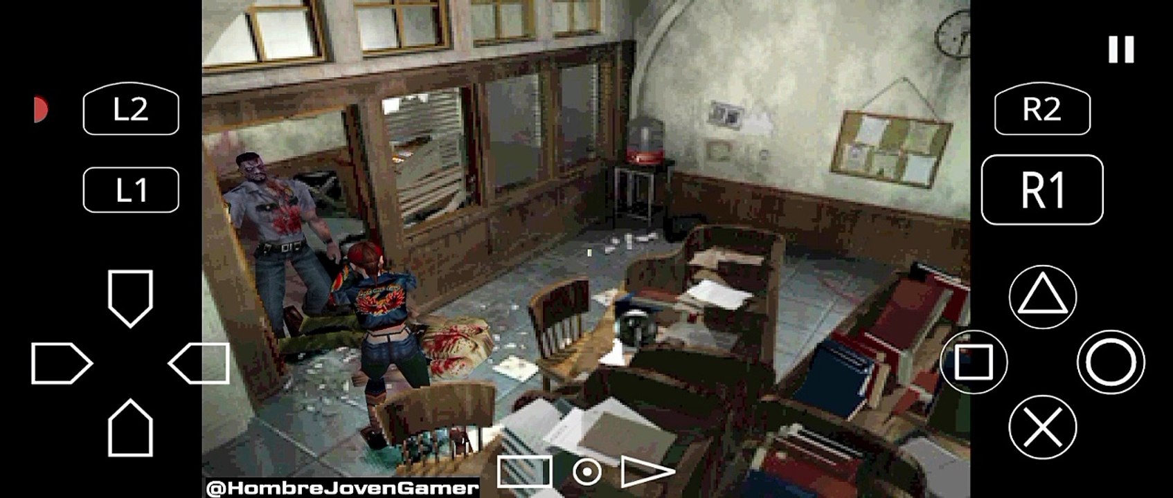 Resident Evil 2 Claire Redfield A Subt. Español...