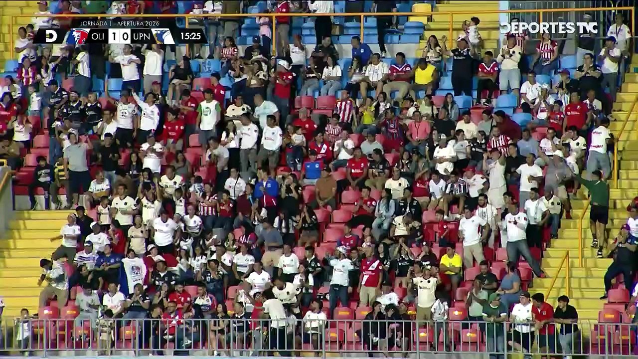 Jeremy Rodríguez anota su primer gol con Olimpia