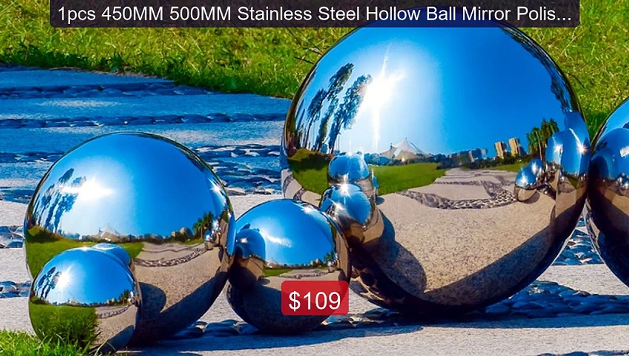 1pcs 450MM 500MM Stainless Steel Hollow Ball Mirror Polished Shiny... -- Best Deal 2026 | Shop Now!