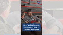 Darius Days on NBL27 pre-season with Illawarra Hawks