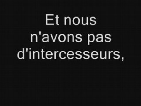 Vers ton Seigneur sera ce jour là le retour 2ème partie