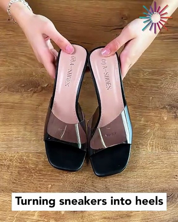 Sneaker heels are the new trend👠