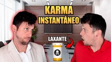 Cuando a tu jefe le cae el karma de inmediato