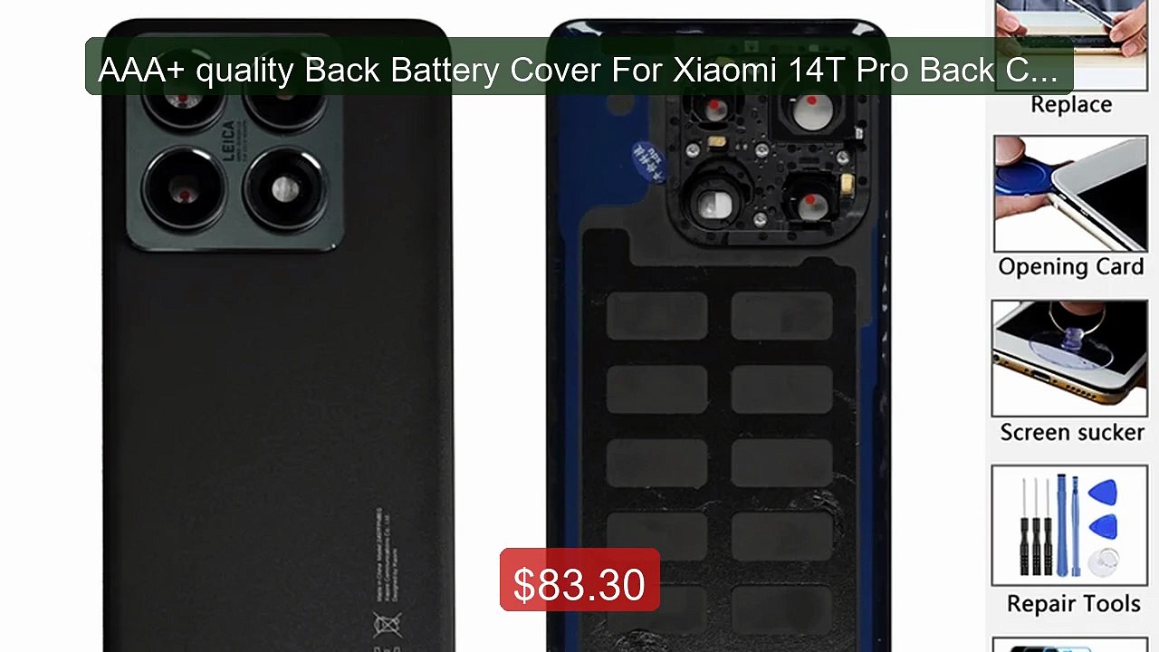 AAA+ quality Back Battery Cover For Xiaomi 14T Pro Back Cover 2407F... -- Top Rated 2026 | Buy Now!