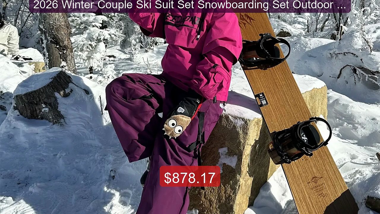 2026 Winter Couple Ski Suit Set Snowboarding Set Outdoor Snows... -- Hot Deal 2026 | Limited Offer!
