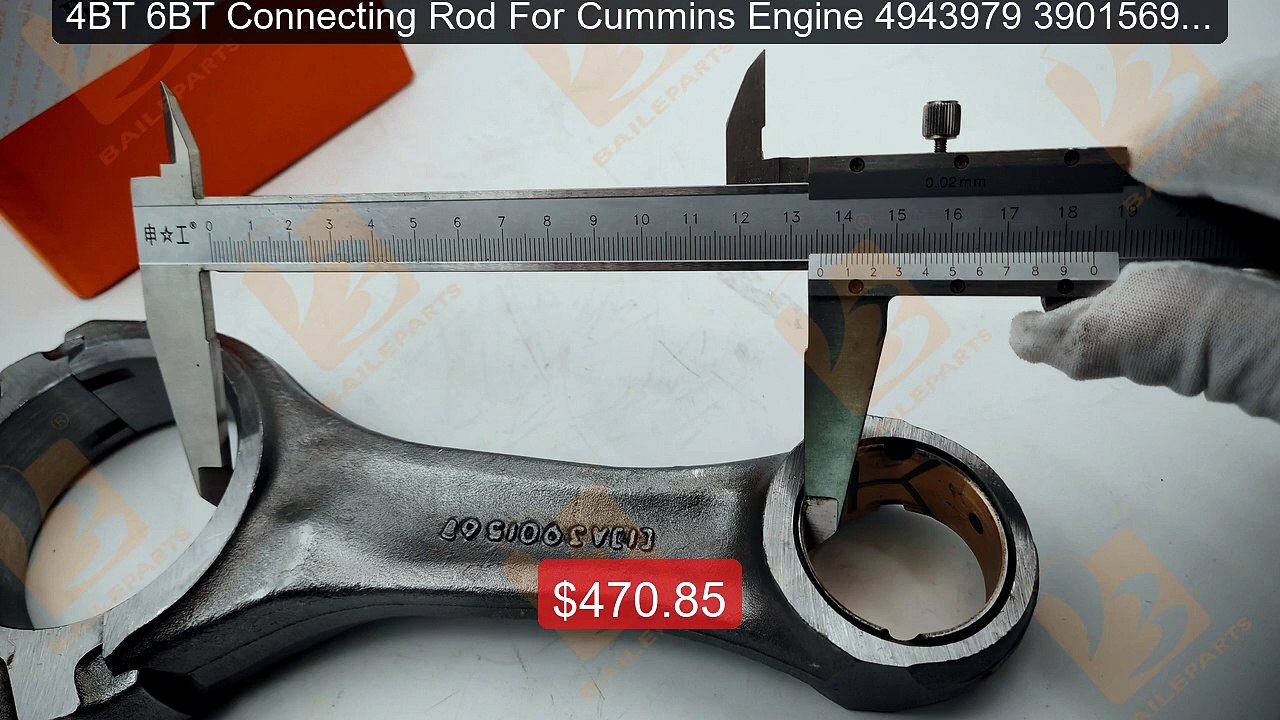 4BT 6BT Connecting Rod For Cummins Engine 4943979 3901569 Con... -- Amazing Value 2026 | Must Have!