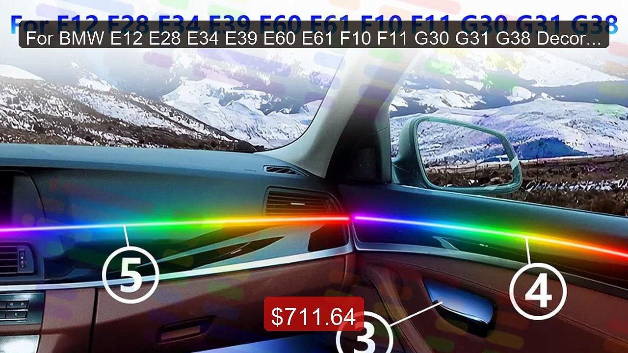 For BMW E12 E28 E34 E39 E60 E61 F10 F11 G30 G31...