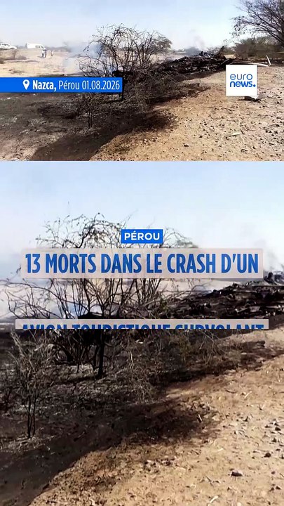Lignes de Nazca : 13 morts dans le crash d'un avion touristique au Pérou