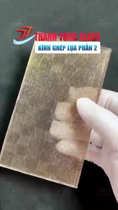 Mẫu kính ghép lụa