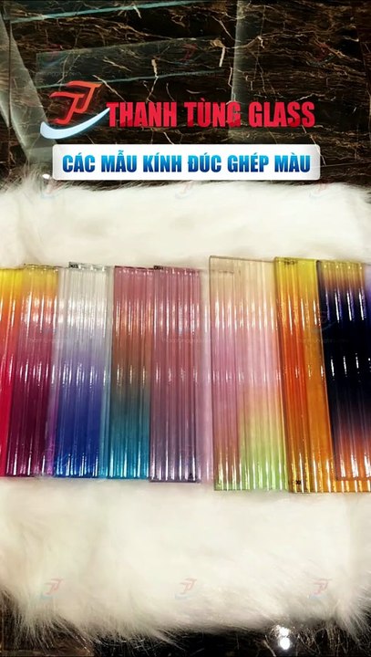 Các mẫu kính đúc tại Thanh Tùng Glass