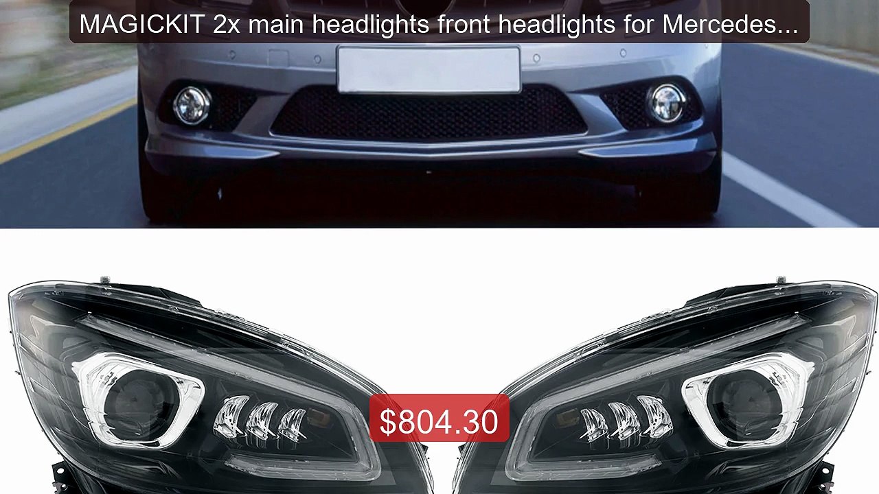 MAGICKIT 2x main headlights front headlights fo...