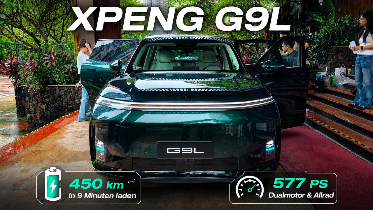 2027 Xpeng G9L: Hightech-SUV fordert die Premium-Konkurrenz heraus
