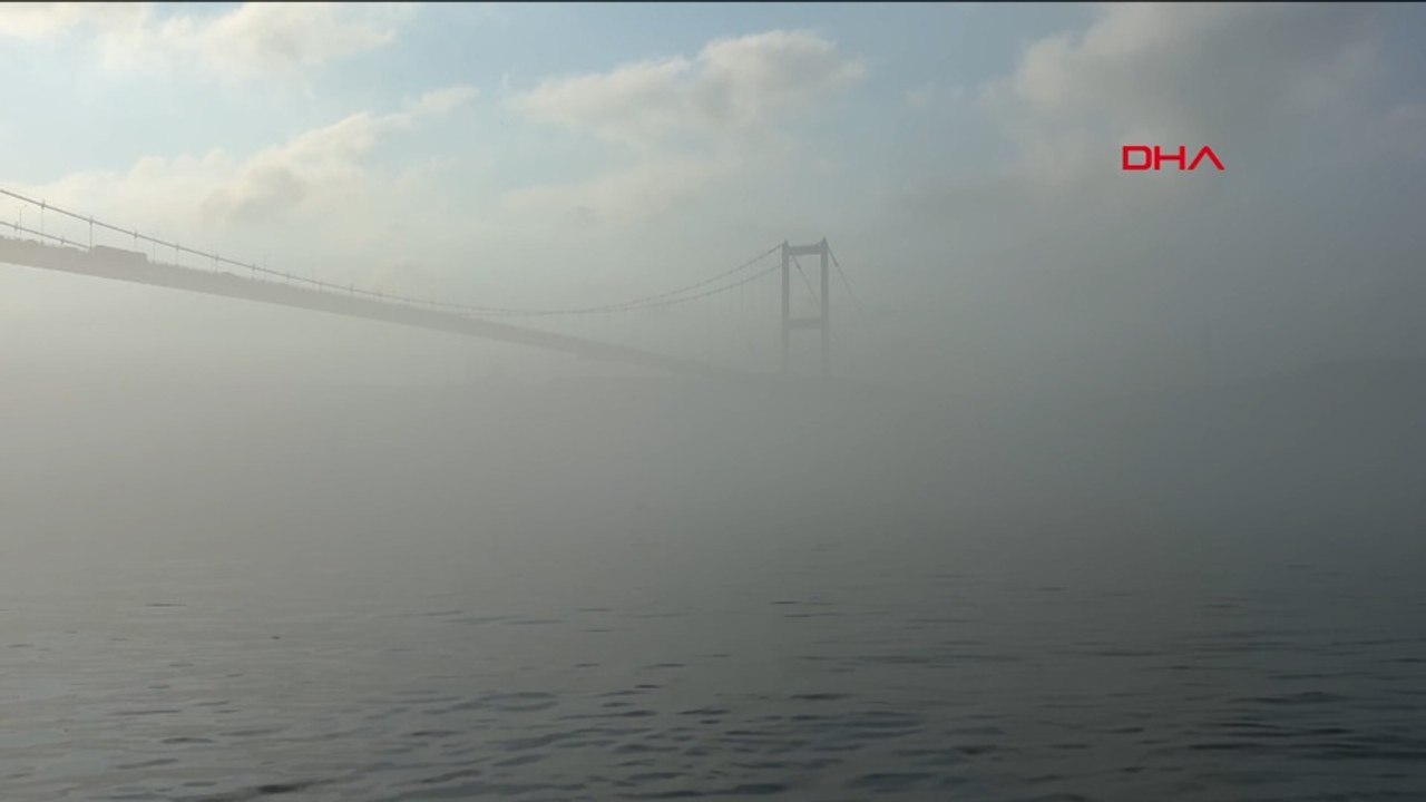İstanbul Boğazı’nda yoğun sis