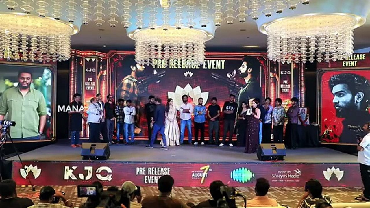 Director Srikanth Odela Speech @ KJQ Pre Release Event