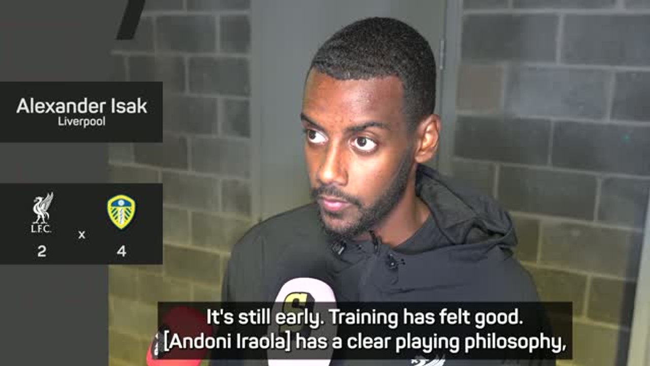 'No problems' with Isak fitness ahead of new season with Liverpool
