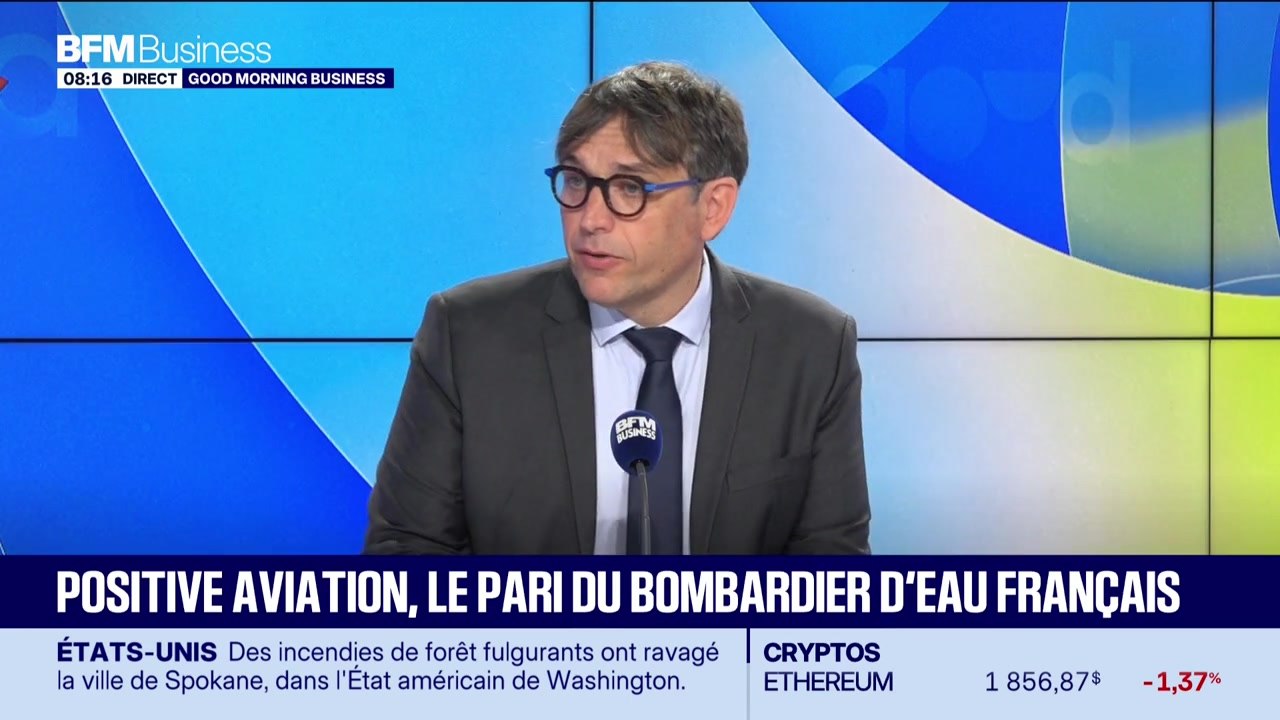French Tech : Positive Aviation, l’alternative française aux Canadair - 03/08