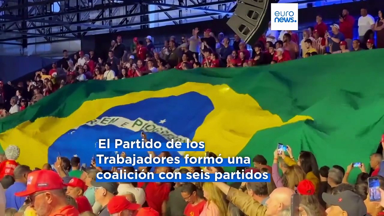 Lula da Silva formaliza su candidatura a la Presidencia de Brasil