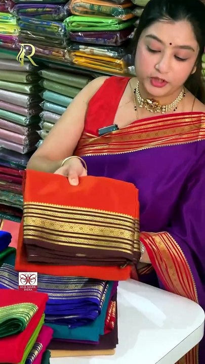 Buy Online Pure Mysore Crape silk Sarees India at Best Price