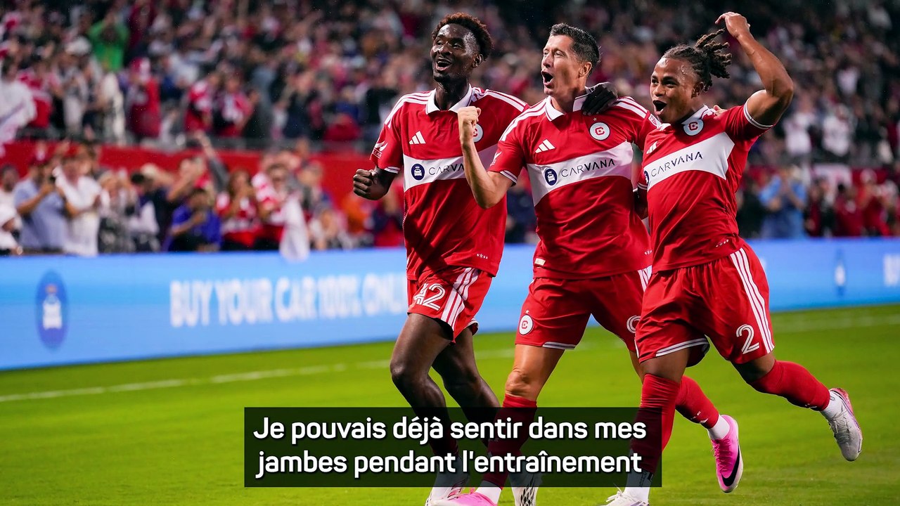 Lewandowski dédie ses premiers buts en MLS à son feu père