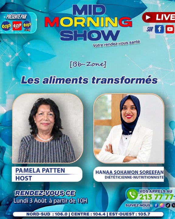 MID MORNING SHOW [Bb-Zone]: Les aliments transformés