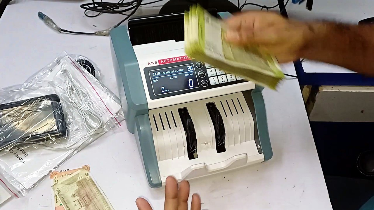 Best Note Counting Machine Supplier Hardoi | Best Buy from Top Currency Counting Machine Dealer in Delhi - Aks Automation