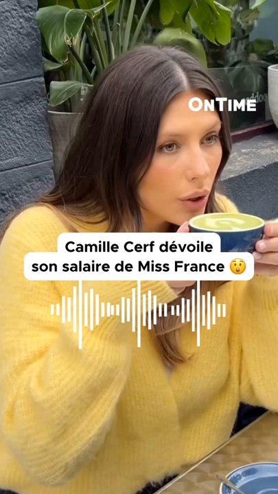 Camille Cerf parle du salaire de Miss France
