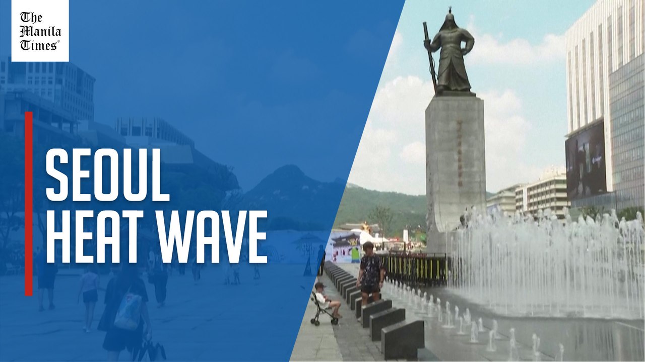 Seoul swelters under crushing heat as South Korea records highest-ever temperature