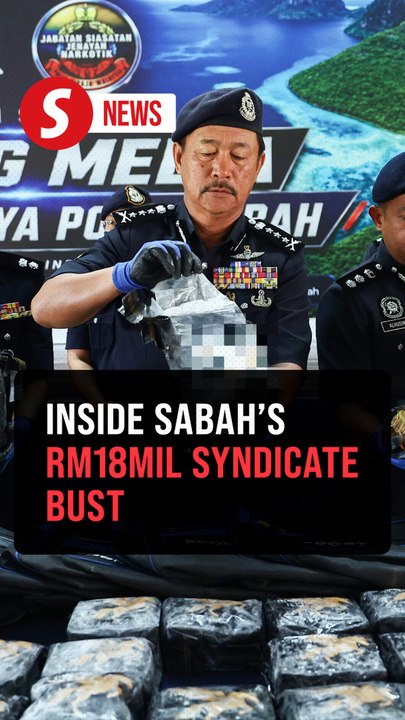 Sabah cops smash international drug syndicate, seize RM18mil of syabu