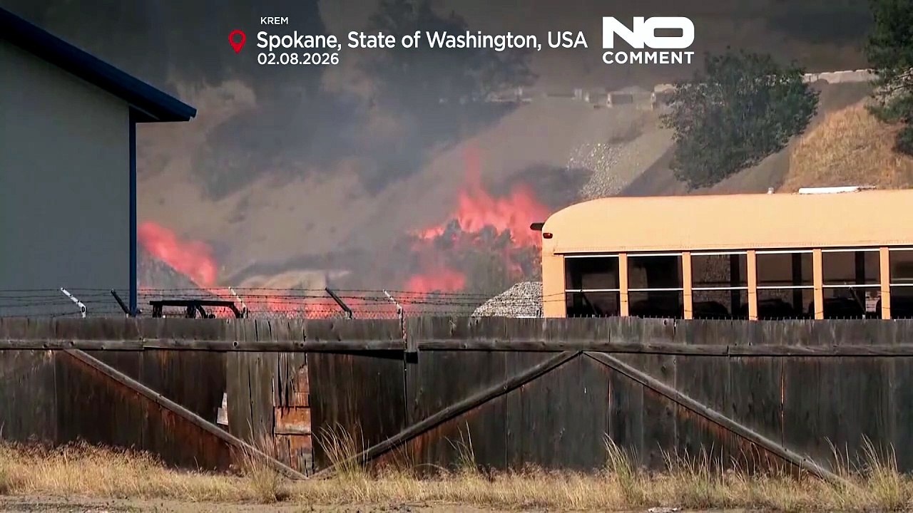 Estados Unidos: incêndios destroem centenas de casas perto de Spokane