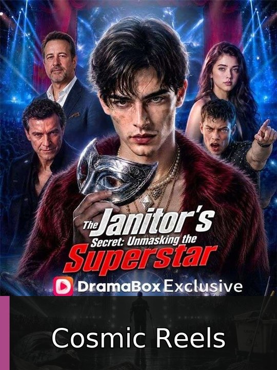 The Janitor's Secret:Unmasking the Superstar (FULL DRAMA) | Cosmic Reels