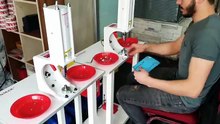 KM 400S ÇIT ÇIT KUŞGÖZÜ PERÇİN ÇAKMA MAKİNASI