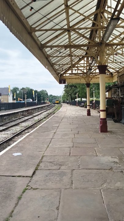 East Lancs Railway [Diesel Loco Arrival]