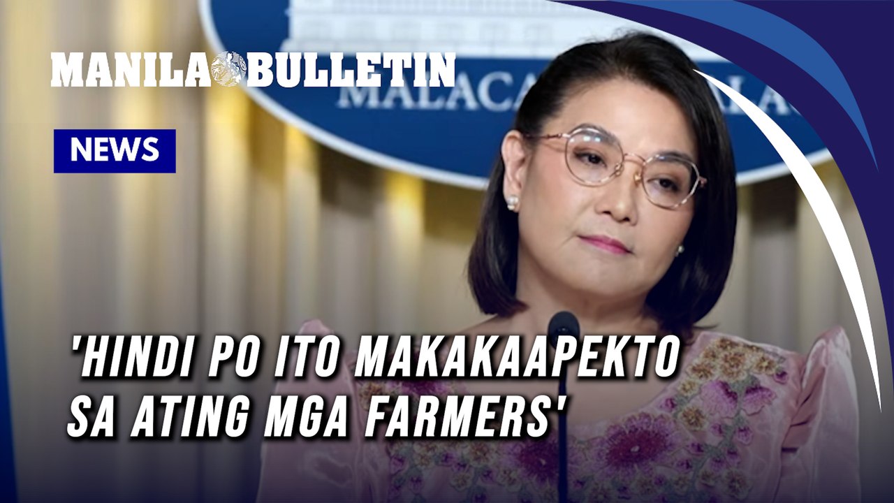 Palace: No farmers to be affected by Pax Silica amid consultation concerns