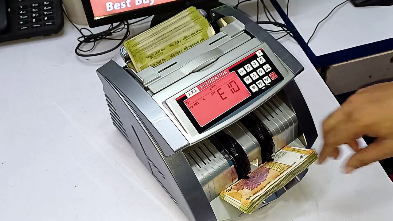 🔥 Aks Automation Turbo SV08 Review | Best Heavy-Duty Fake Note Detector Machine India 2026