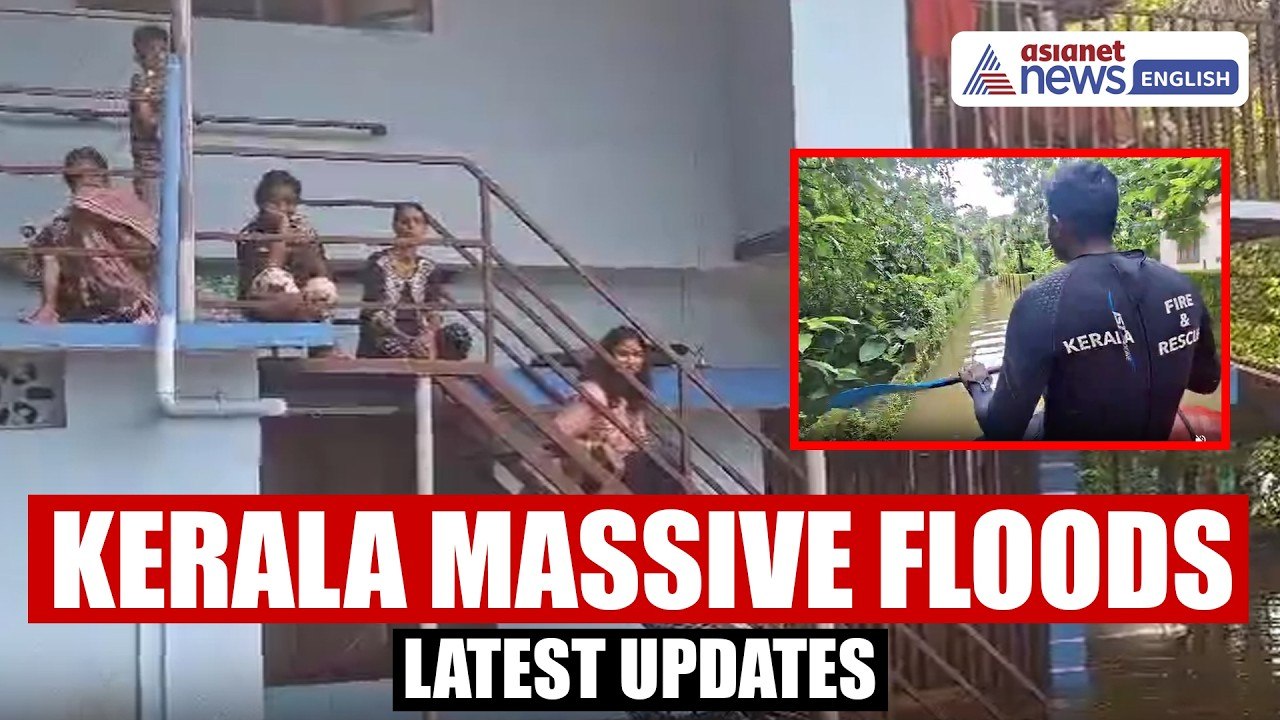 Kerala Flash Floods: Massive Rescue in Pathanamthitta | Latest Updates