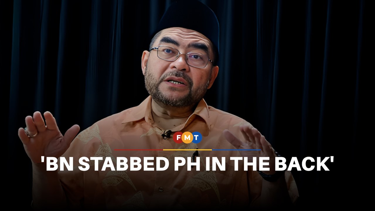 BN ‘stabbed’ PH in the back by teaming up with PN, says Amanah