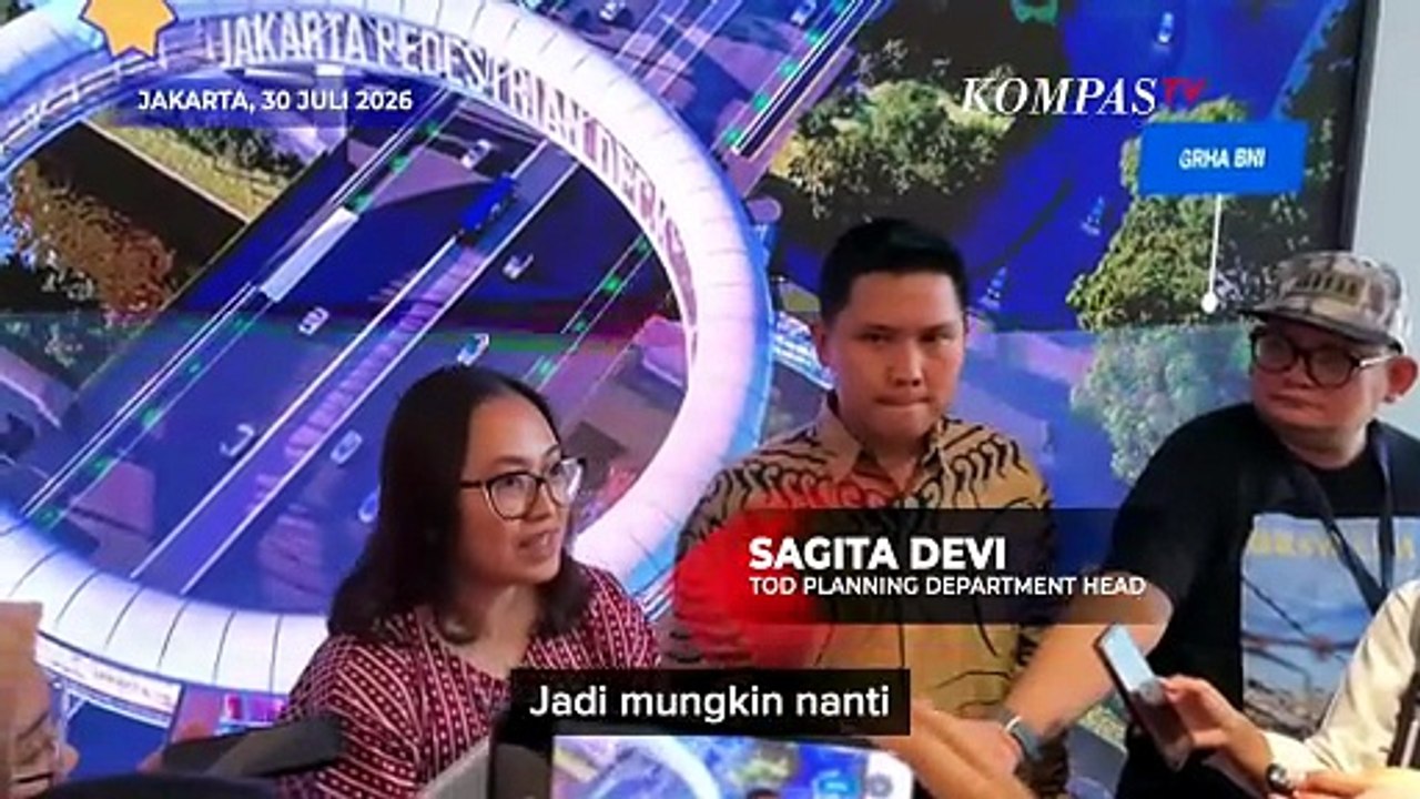Bukan Lagi 'Cincin Donat', Ini Alasan MRT Jakarta Beri Nama Pedestrian Deck Dukuh Atas