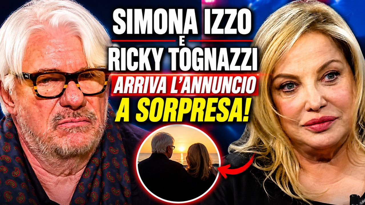 Simona Izzo e Ricky Tognazzi, arriva l'annuncio a sorpresa!