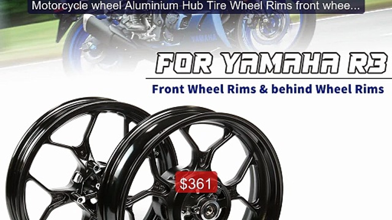 Motorcycle wheel Aluminium Hub Tire Wheel Rims...