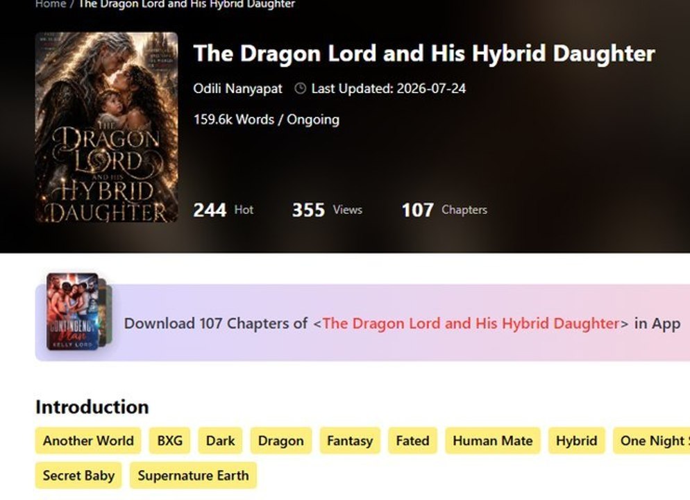🌹FULL🌹The Dragon Lord and His Hybrid Daughter🌹FULL🌹