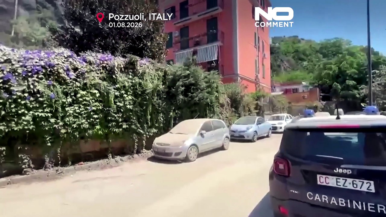 Video zeigt Schäden nach Erdbeben bei Neapel: 26 Verletzte