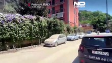 Nagranie pokazuje zniszczenia po trzęsieniu ziemi pod Neapolem, rannych 26 osób