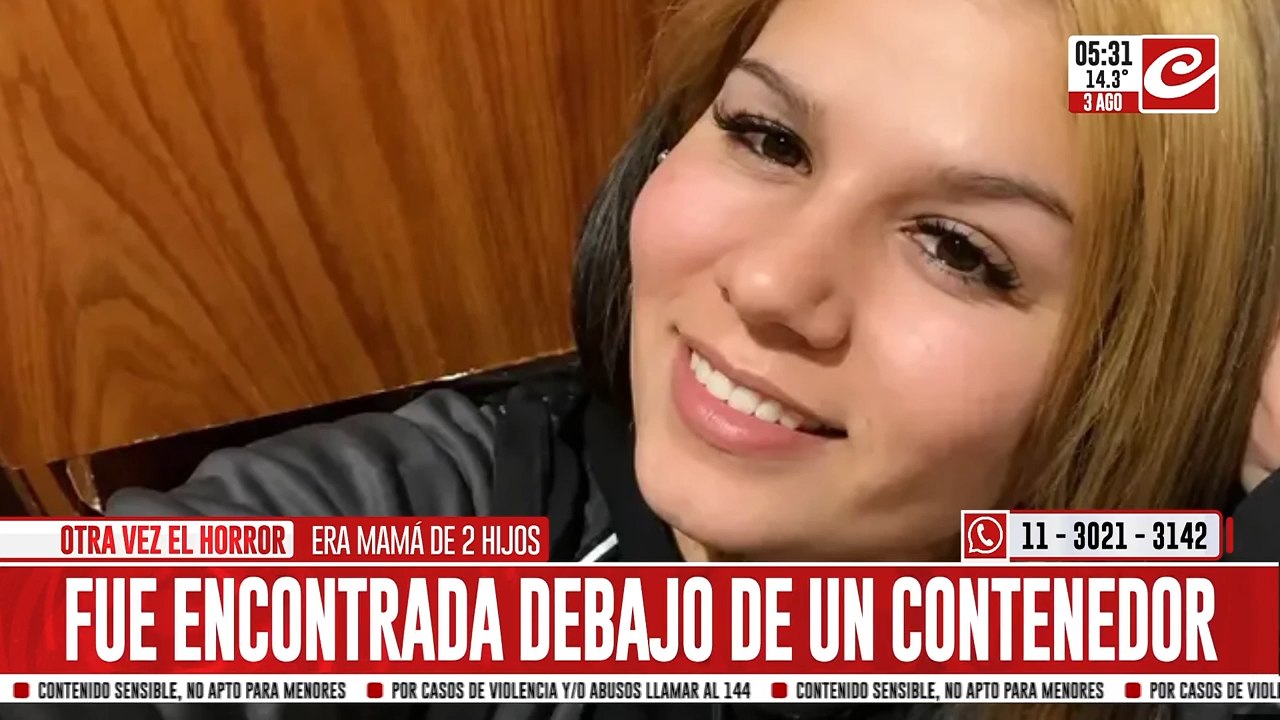 Tremendo femicidio: fue a buscar trabajo y apareció muerta debajo de un contenedor