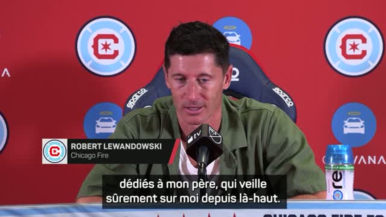 Chicago Fire - Lewandowski dédie ses premiers buts en MLS à son feu père