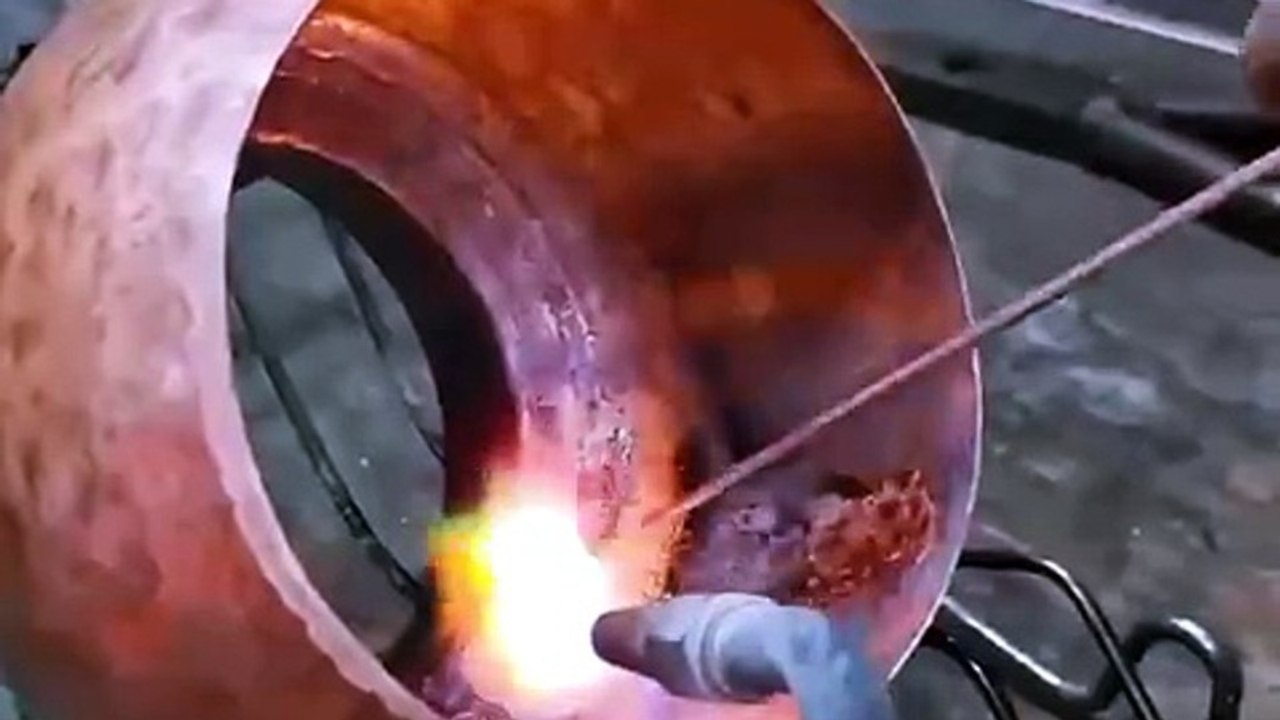 Copper based Teapo making process